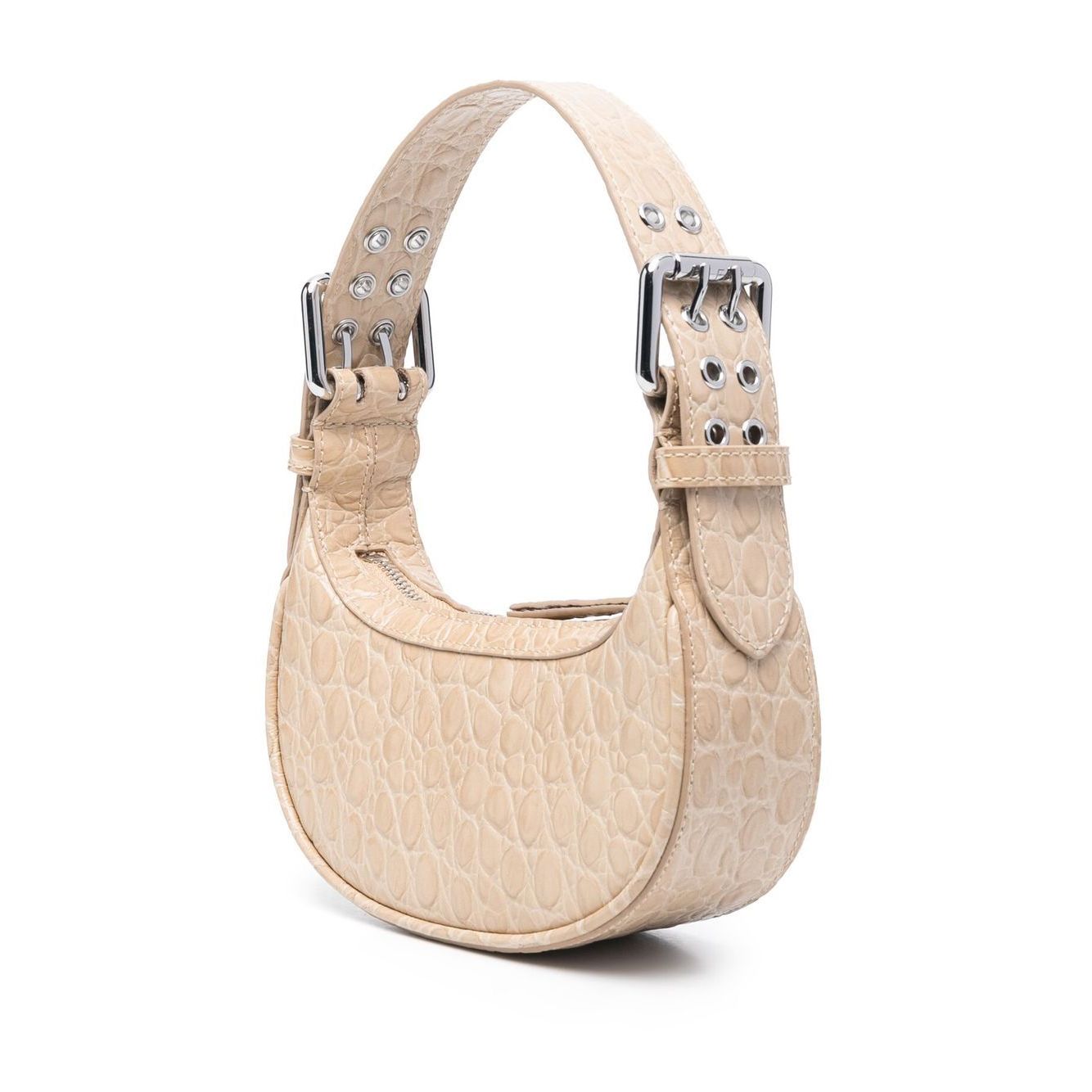 By Far Pre By Far mini Soho crocodile-embossed shoulder bag Shoulder