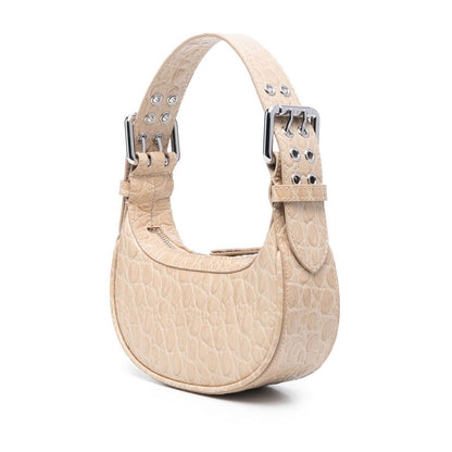 By Far Pre By Far mini Soho crocodile-embossed shoulder bag Shoulder