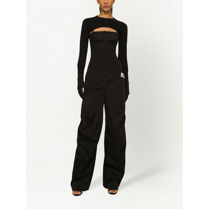 Dolce & Gabbana cropped button-fastening cardigan