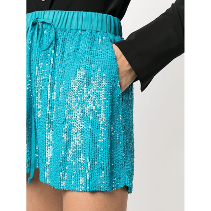 Parosh Shorts Clear Blue