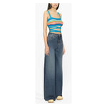 Alanui Top Blue LWHA086S23KNI0018484