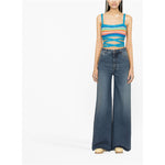 Alanui Top Blue LWHA086S23KNI0018484