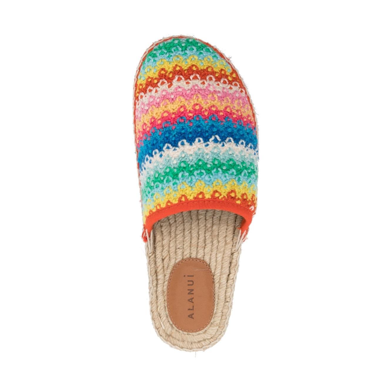 Alanui Flat shoes MultiColour LWIB001S23FAB0018400