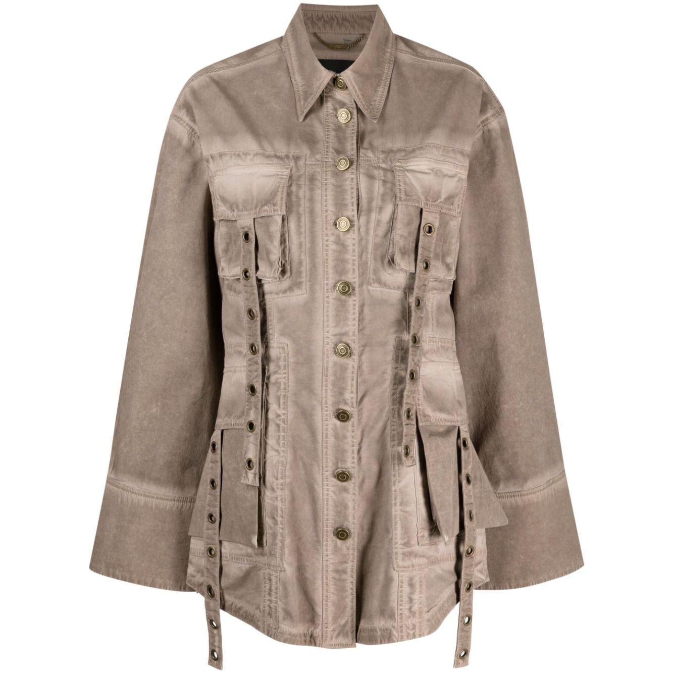 Blumarine Coats Brown