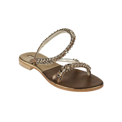 Emanuela Caruso Sandals Golden