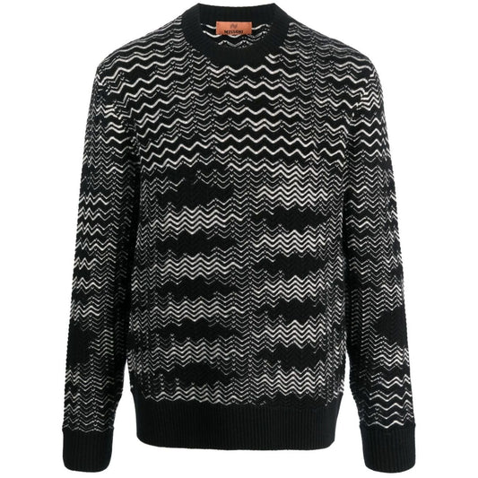 Missoni Sweaters Black Topwear