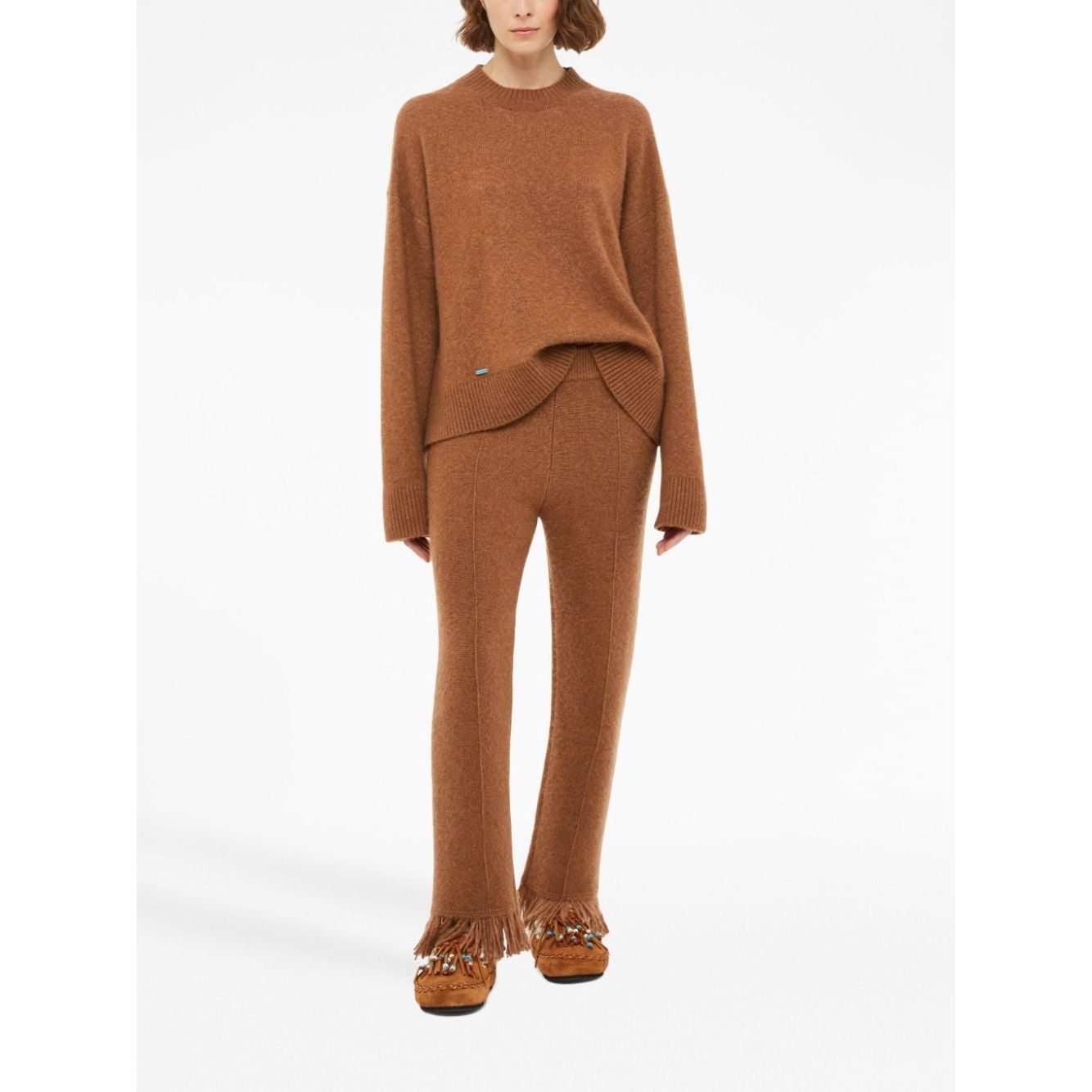 Alanui Trousers Camel Trousers