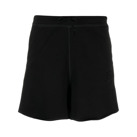 Ganni logo-patch shorts Short trousers