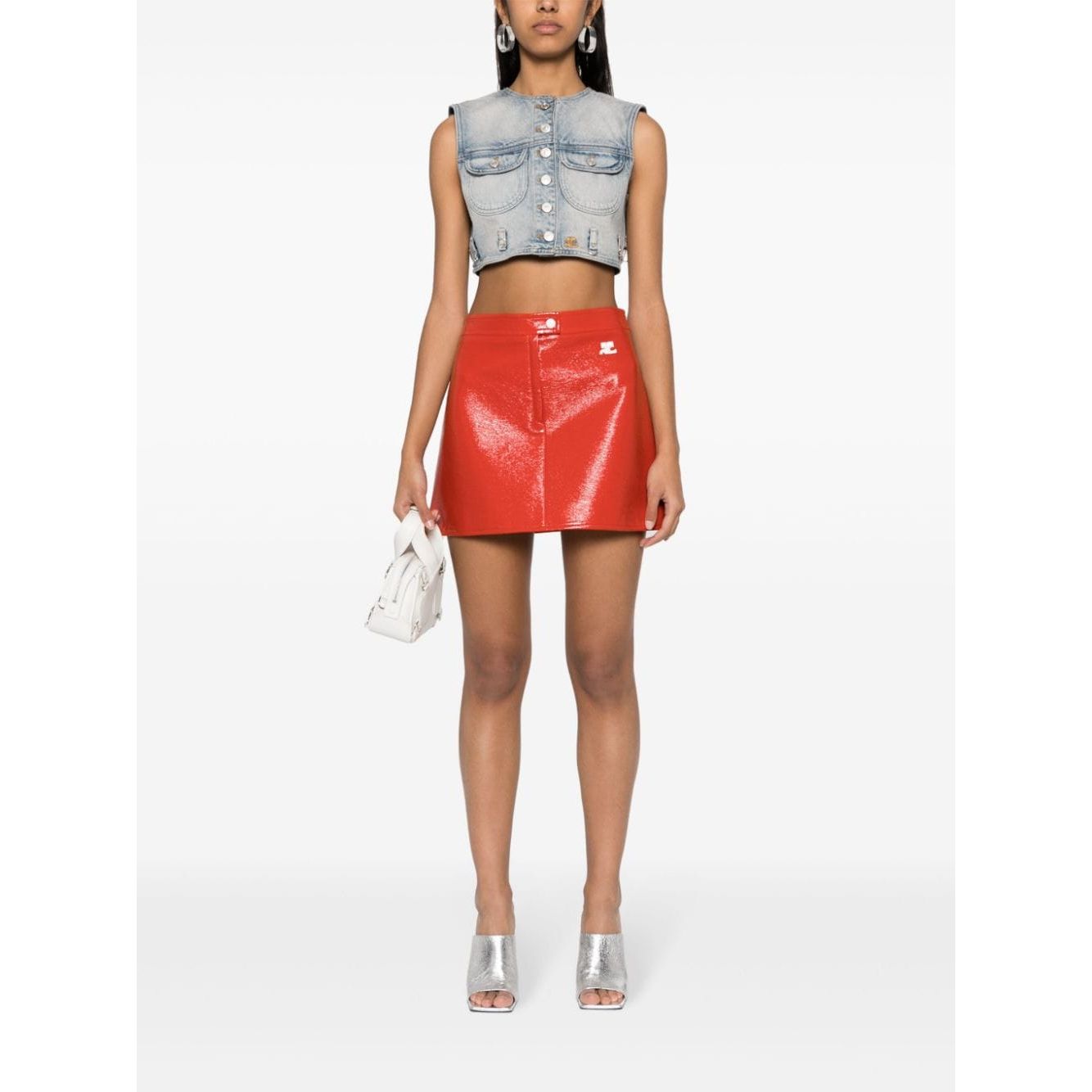 COURREGES PRE Sweaters Clear Blue