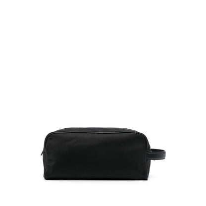 Dolce & Gabbana Nylon toiletry bag with rubberized logo