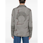 MARINE SERRE Coats Grey Jackets