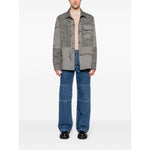 MARINE SERRE Coats Grey Jackets