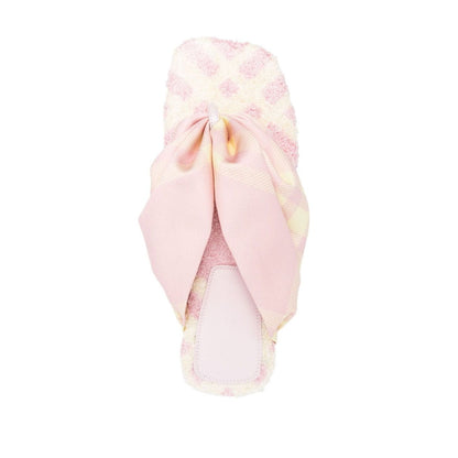 Burberry check thong sandals