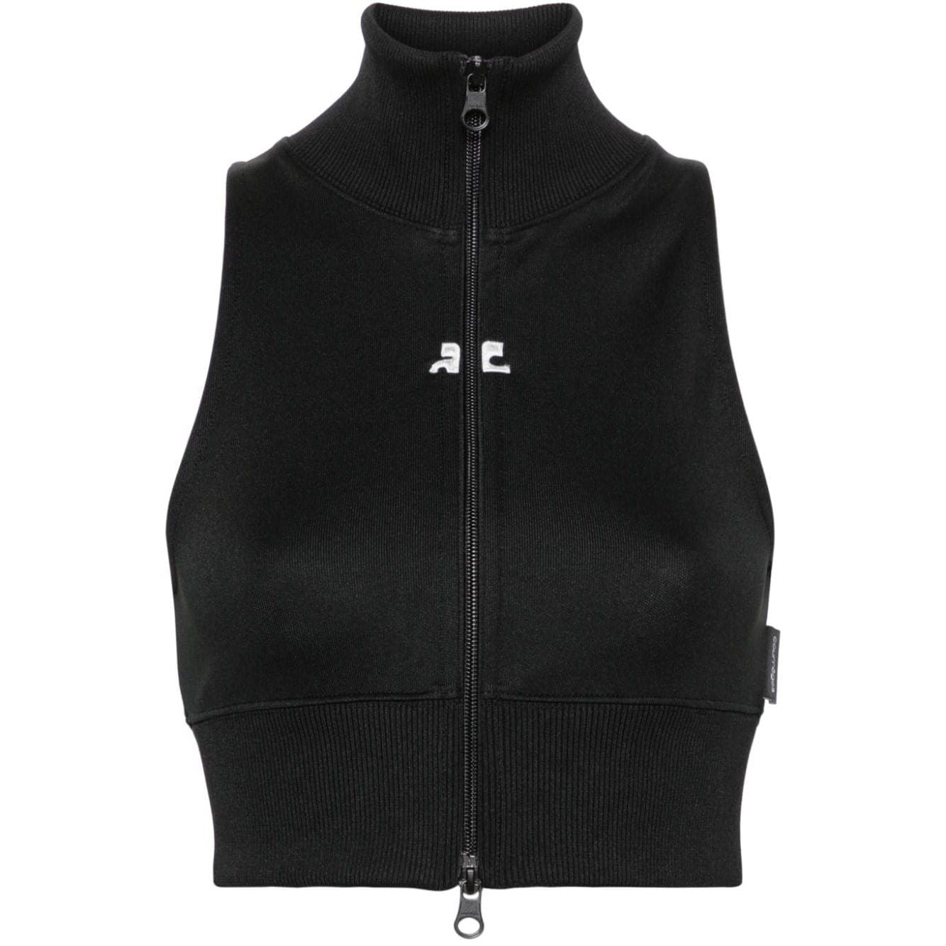 COURREGES PRE Sweaters Black Topwear