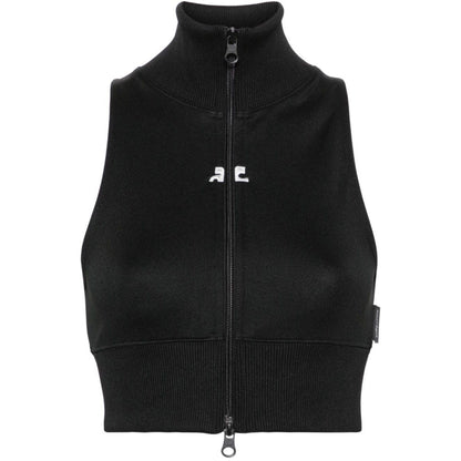 COURREGES PRE Sweaters Black Topwear