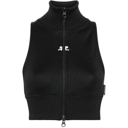 COURREGES PRE Sweaters Black Topwear