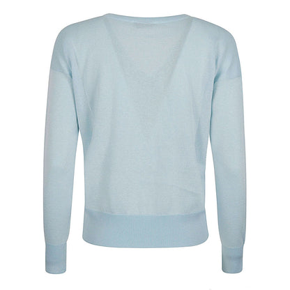 Base Sweaters Clear Blue Topwear