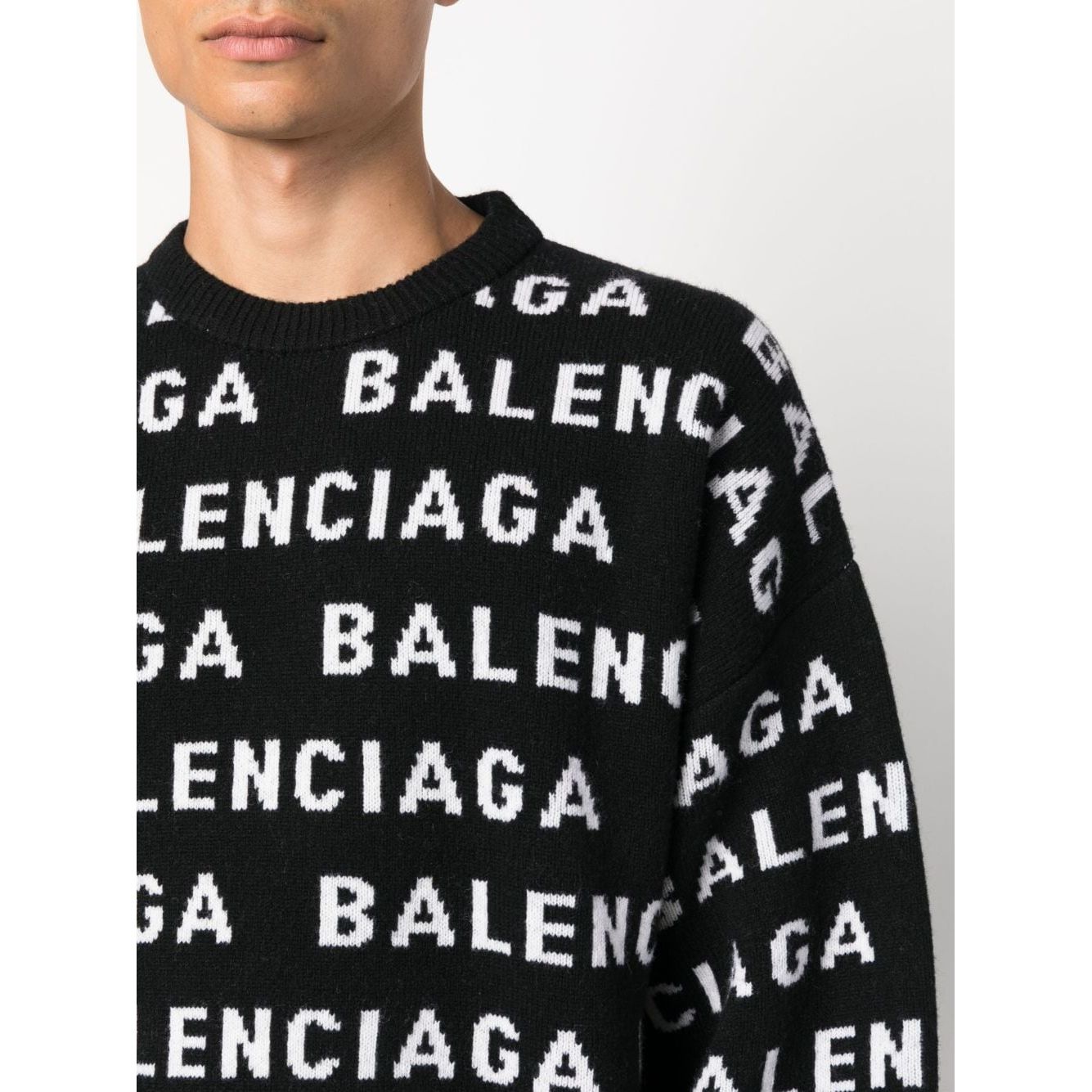 Balenciaga logo sweater