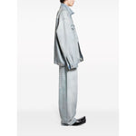 Balenciaga Denim jacket with flap pockets and drop shoulder Jackets