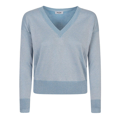 Base Sweaters Clear Blue Topwear