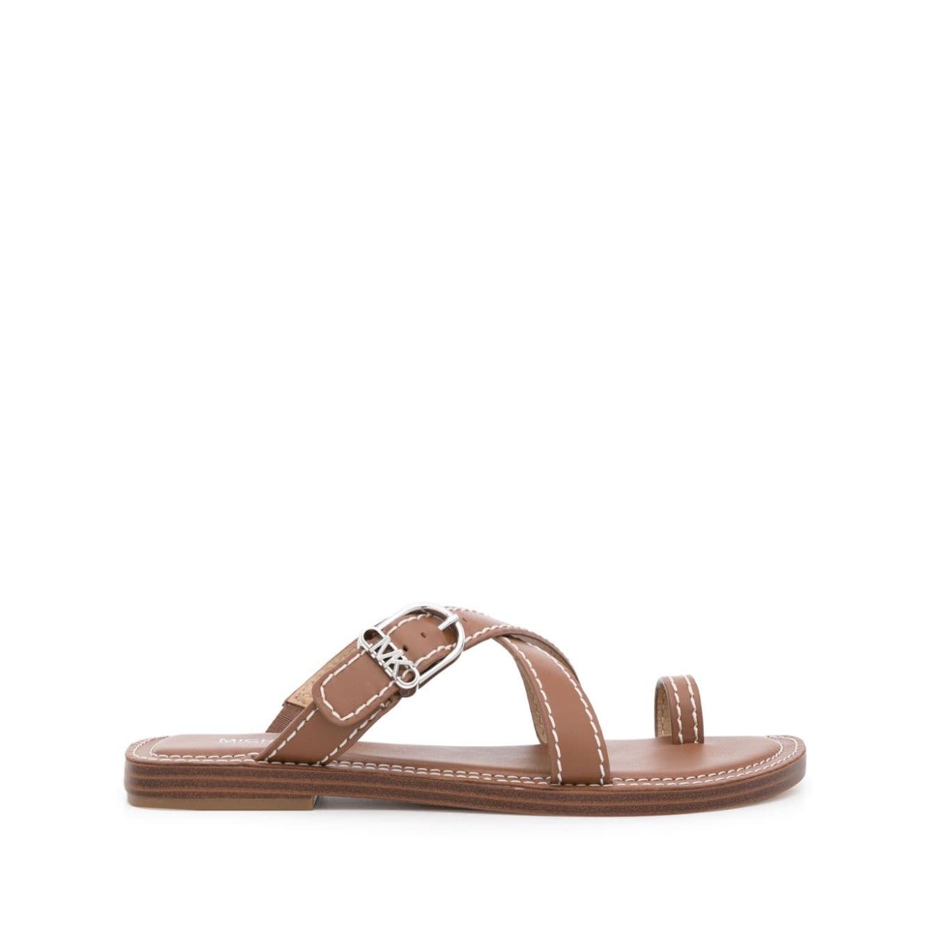 MMK Sandals Leather Brown Sandals