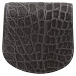 Dolce & Gabbana Exotic Gray Leather Condom Case Wallet Condom Case Dolce & Gabbana Dark Slate Gray