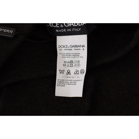 Dolce & Gabbana Gray Cashmere Tights Stocking Pantyhose Socks SCS1119 -38