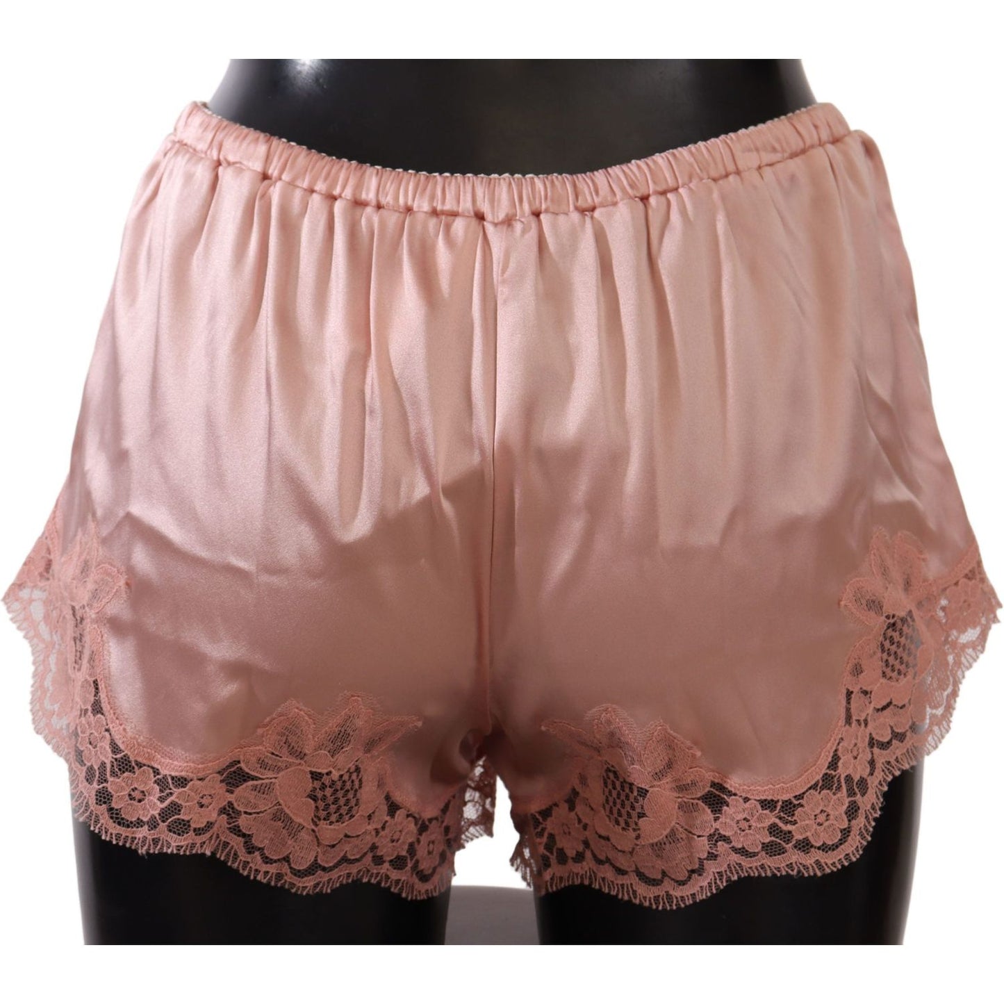 Dolce & Gabbana Pink Floral Lace Lingerie Underwear Dolce & Gabbana