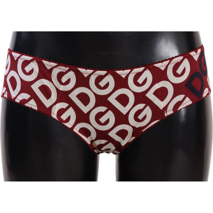Dolce & Gabbana Multicolor DG Logo Print Slip Bottom Underwear Dolce & Gabbana