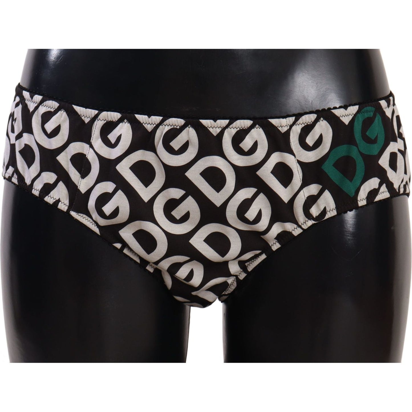 Dolce & Gabbana Multicolor DG Logo Print Slip Bottom Underwear Dolce & Gabbana