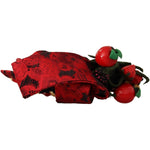 Dolce & Gabbana Red Tiara Berry Fruit Crystal Bow Hair Diadem Headband SMY100807