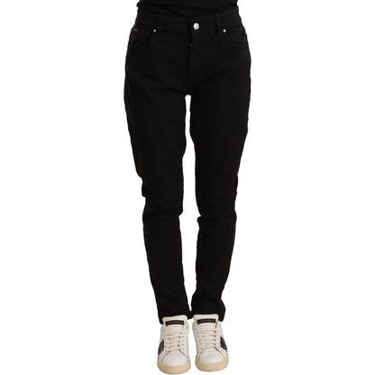Dolce & Gabbana Black Skinny Slim Denim Cotton Stretch Jeans Dolce & Gabbana
