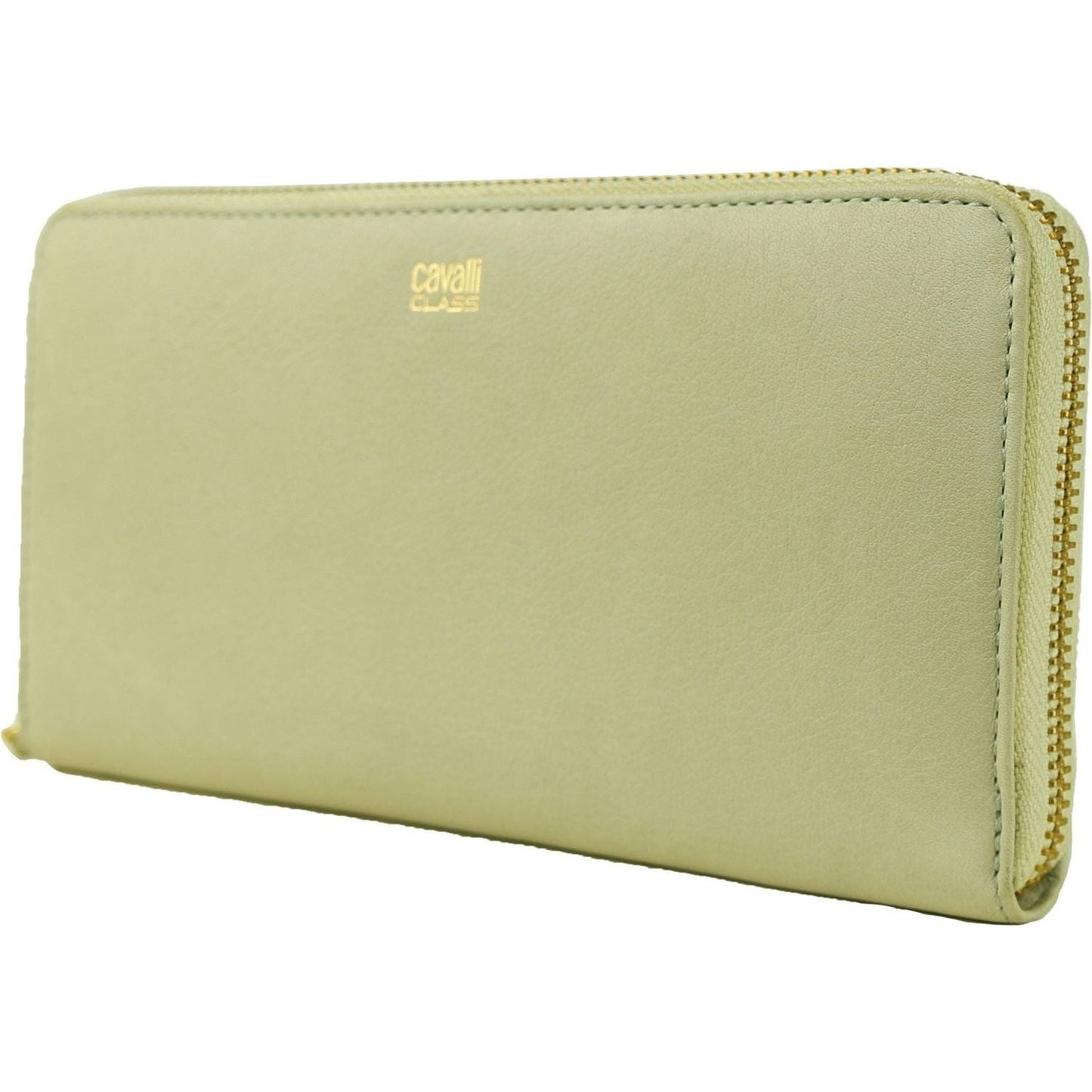 Cavalli Class Gray Calfskin Women Wallet WOMAN WALLETS