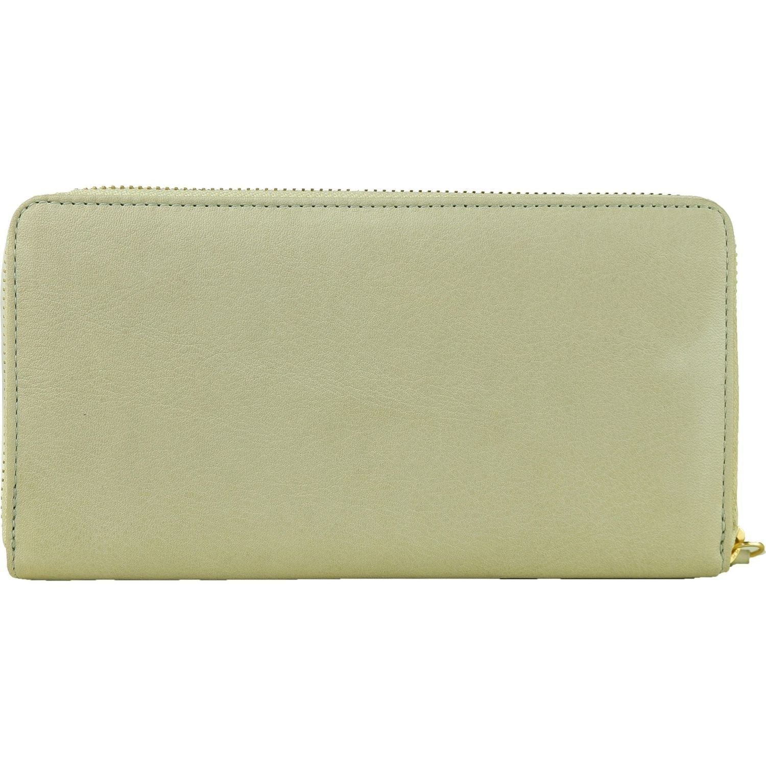 Cavalli Class Gray Calfskin Women Wallet