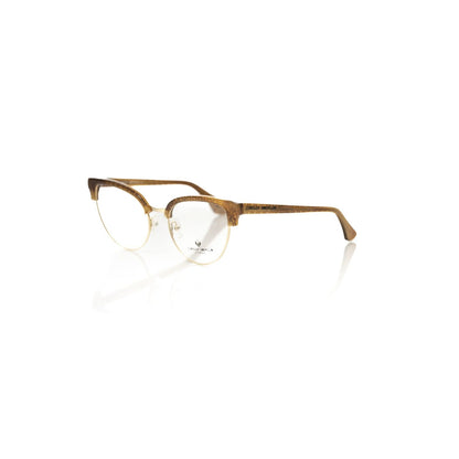 Frankie Morello Brown Metallic Fibre Women Frame