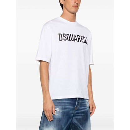 Dsquared2 T-shirts and Polos White Topwear