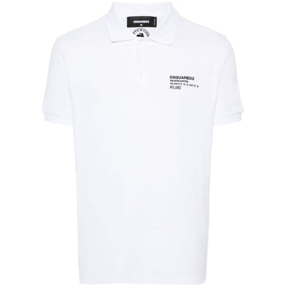 Dsquared2 T-shirts and Polos White Topwear