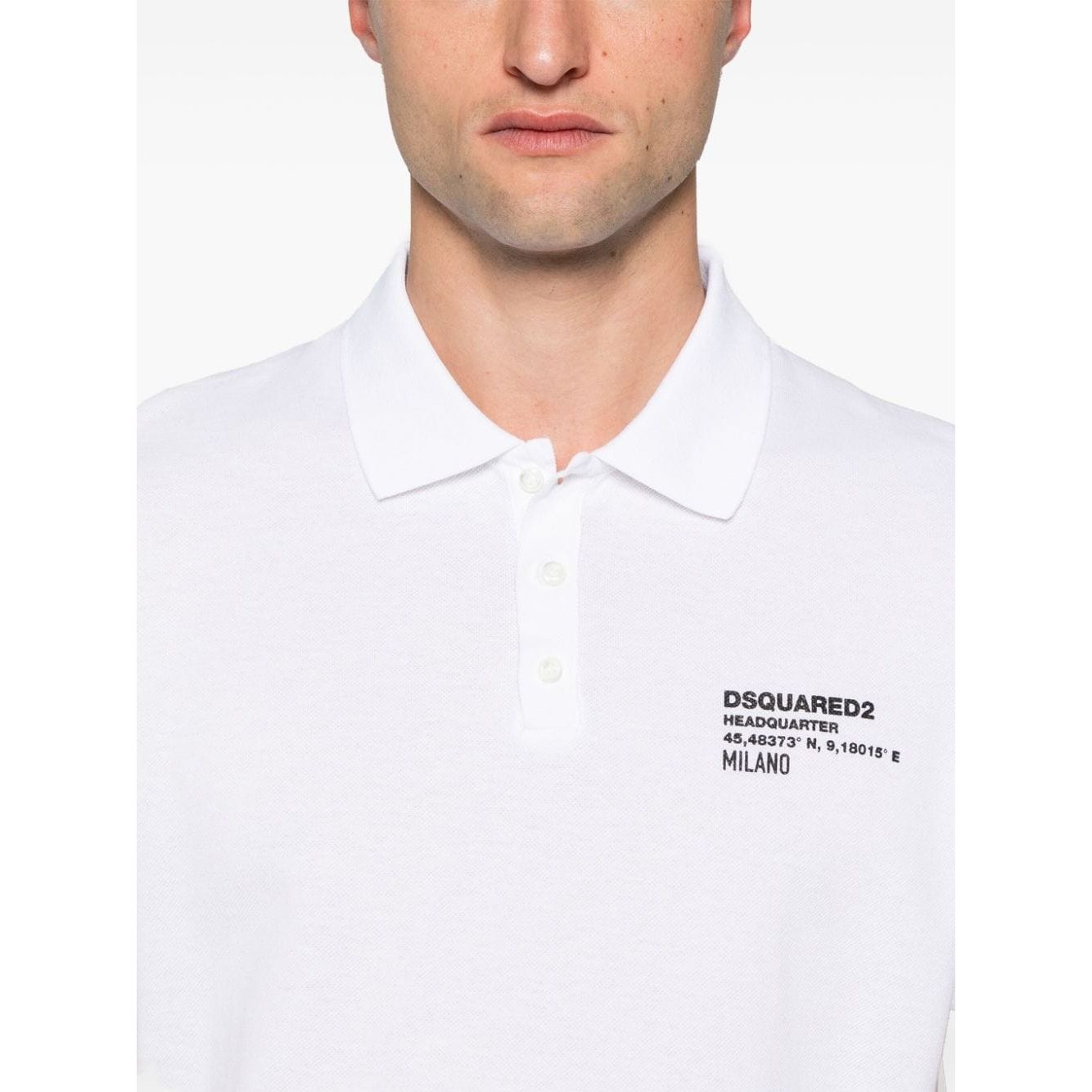Dsquared2 T-shirts and Polos White Topwear