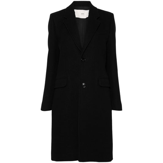 Ami Paris Coats Black Jackets