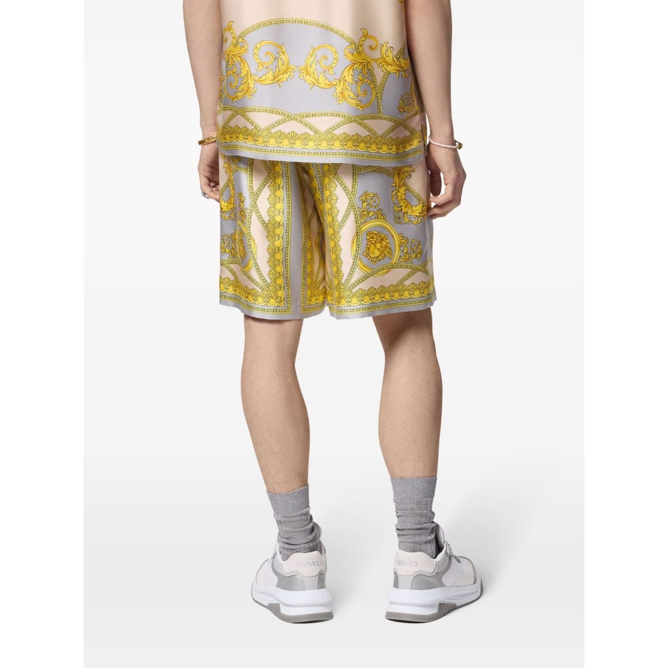 Versace La Coupe des Dieux silk shorts