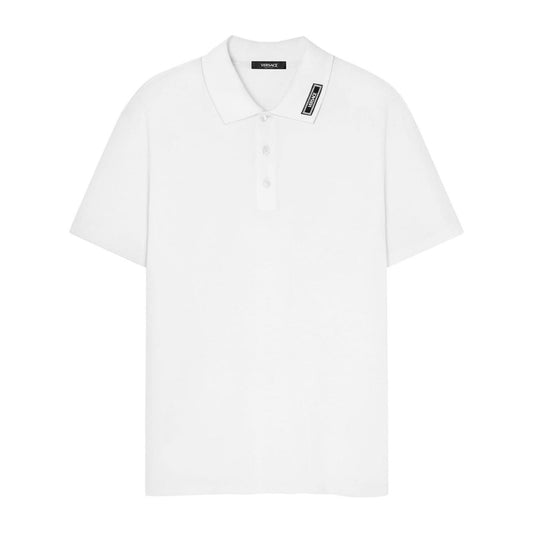 Versace 90s Logo polo shirt Topwear