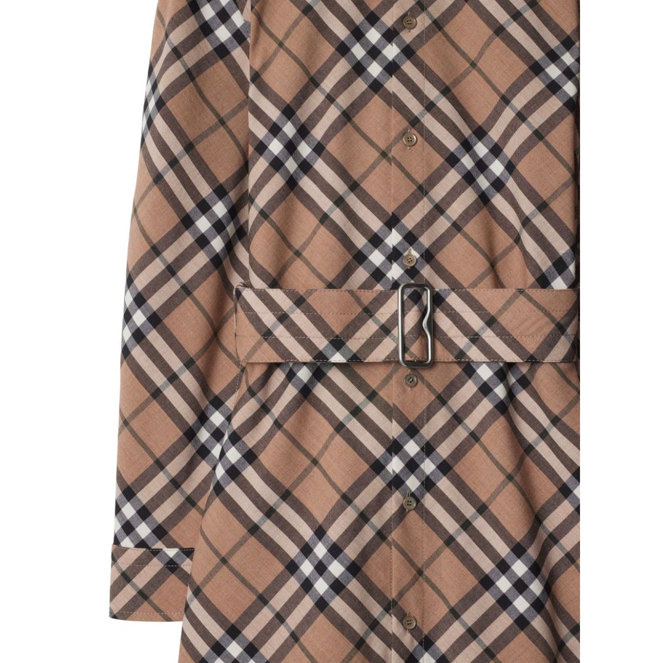 Burberry Checked shirt dress