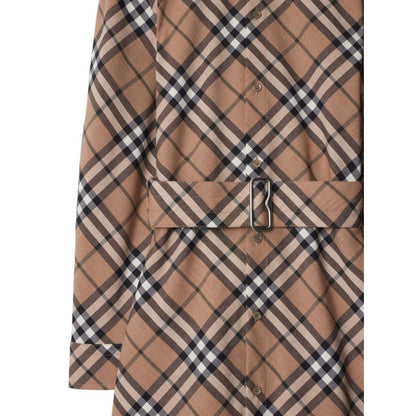 Burberry Checked shirt dress