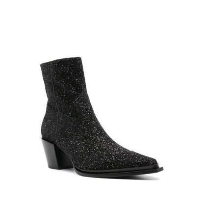 Jimmy Choo Cece Ab Glitter Ankle Boots 60mm