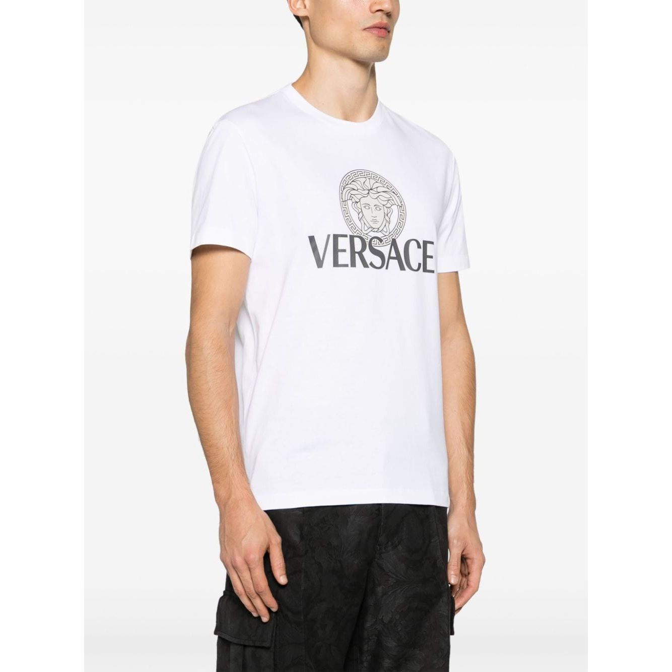Versace Medusa logo-print T-shirt