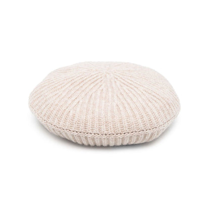 Ganni Ribbed wool hat
