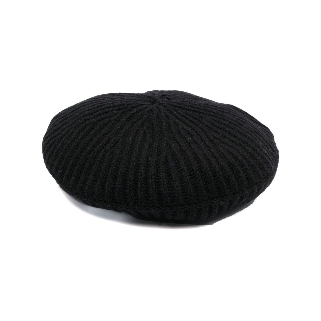 Ganni Ribbed wool hat