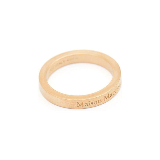 Maison Margiela logo-engraved band ring