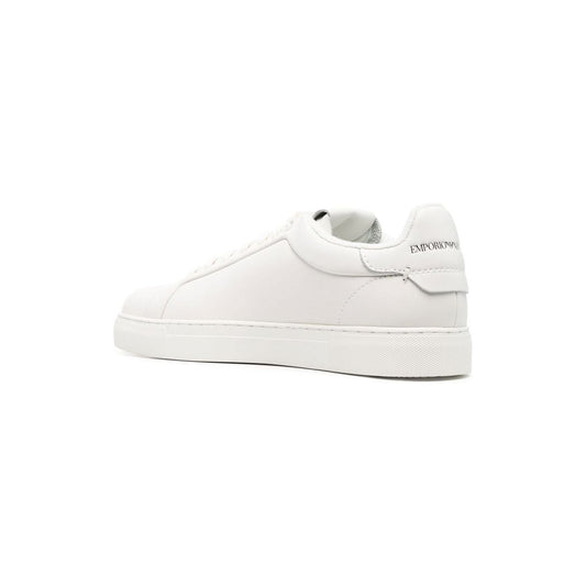 Emporio Armani logo print lace-up sneaker X4X598XF66200894-P25