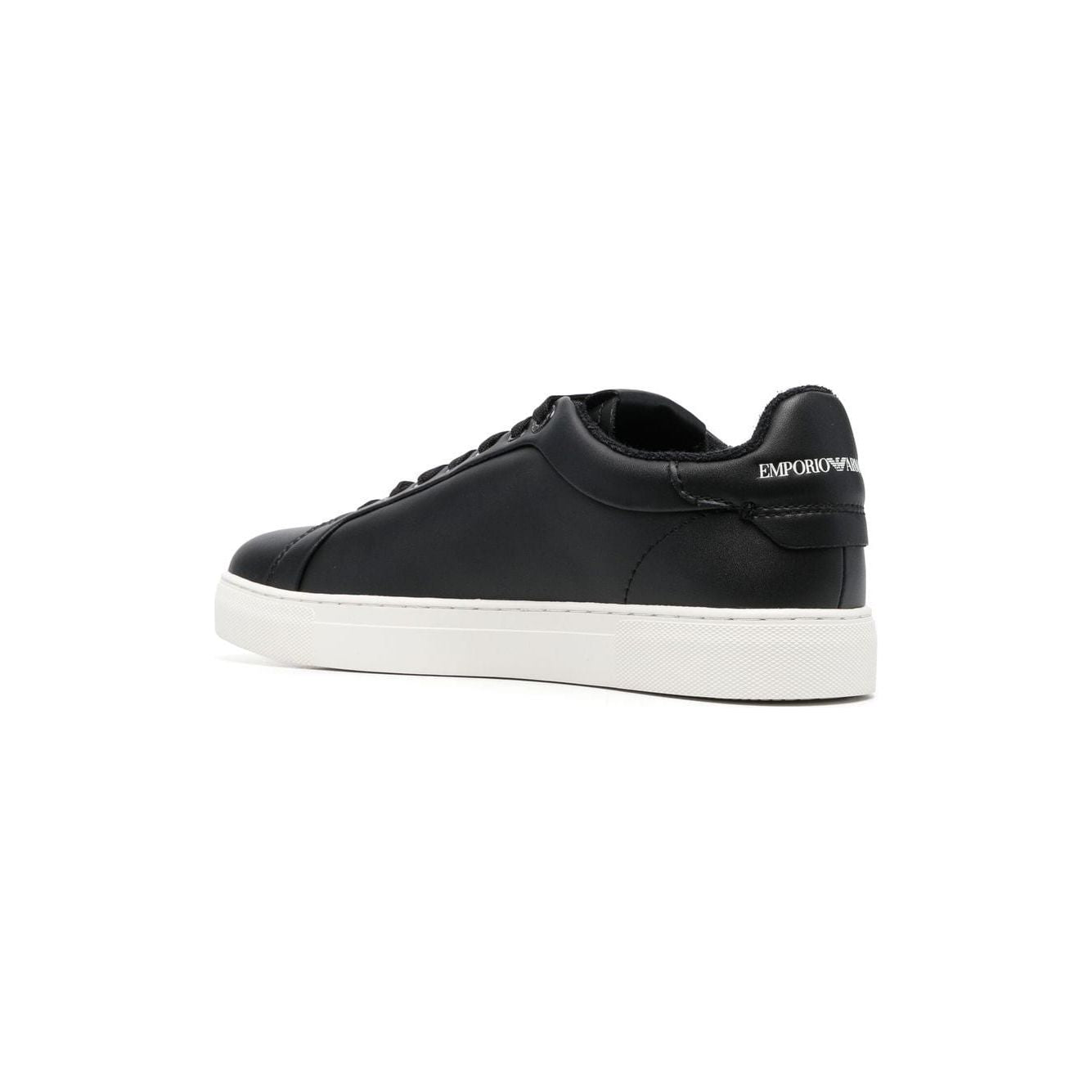 Emporio Armani logo print lace-up sneaker X4X598XF66200002-P25